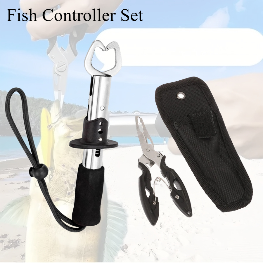 Fishing Hook Stainless Steel - 2 adet balık denetleyici seti dahil