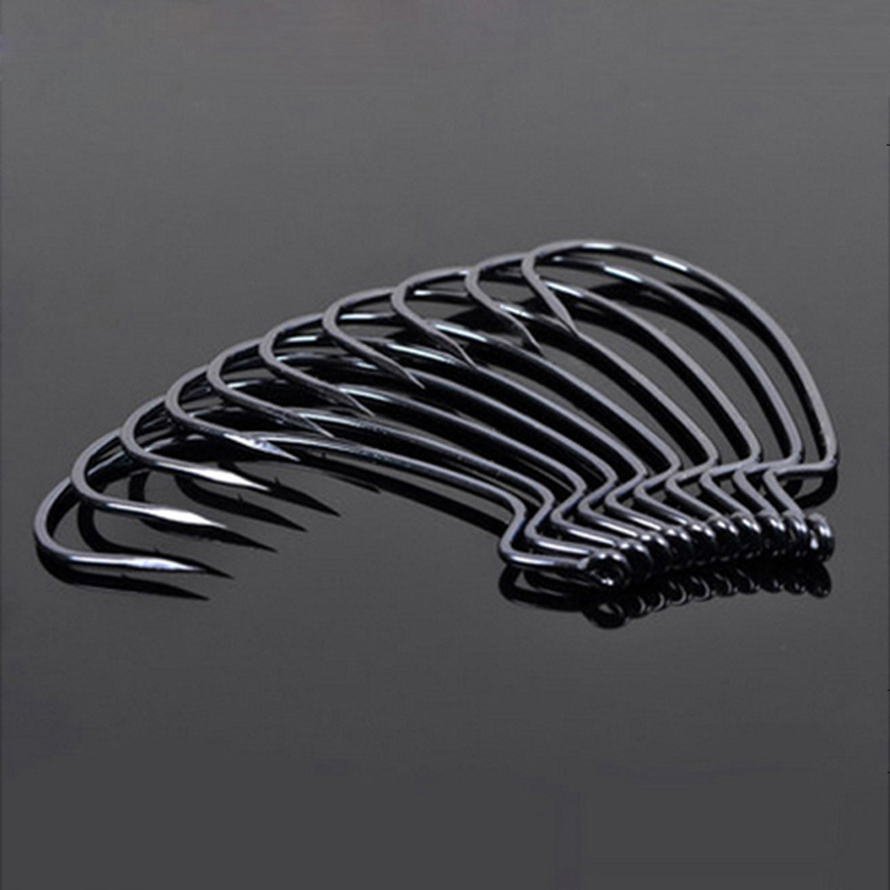 Fishing Hook Offset - 20 adet/grup Geniş boşluk Texas balıkçılık