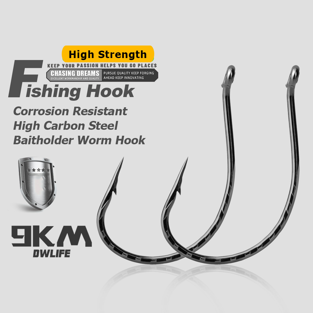 Fishing Hook Offset - Damla Atış Kanca Bas Balıkçılık Kancalar