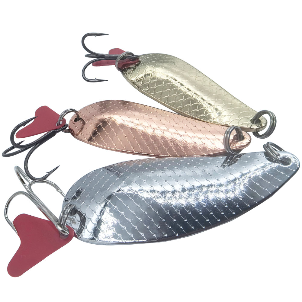 Fishing Hook Treble - Alabalık Balıkçılığı İçin Gümüş Altın Kaşık