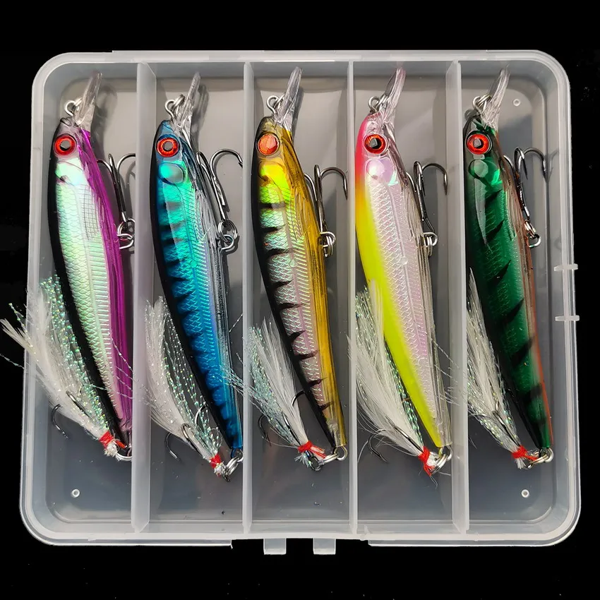 Fishing Hook Treble - 5 adet/kutu lazer 3D gözler biyonik