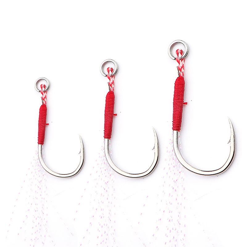 Fishing Hook Offset - 20 adet/torba Balıkçılık Döküm Jigs Yardımcı